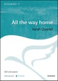 All the Way Home SSA choral sheet music cover